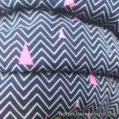 Custom 100% Rayon Printed Twill Blouse Fabrics